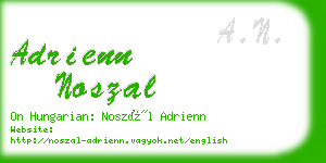 adrienn noszal business card